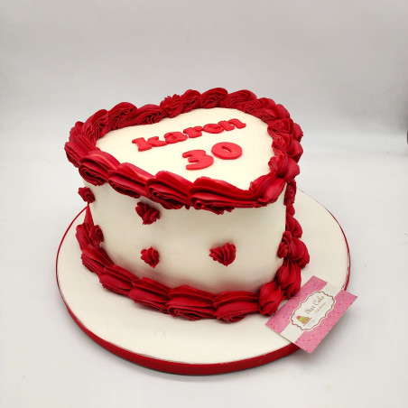 Pastel Aniversario 4684 Corazon